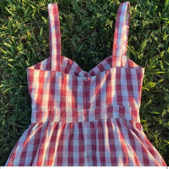 ZARA CHECKARD DRESS - Picture 2 of 3